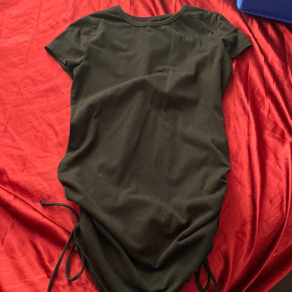 Scrunch sides dress